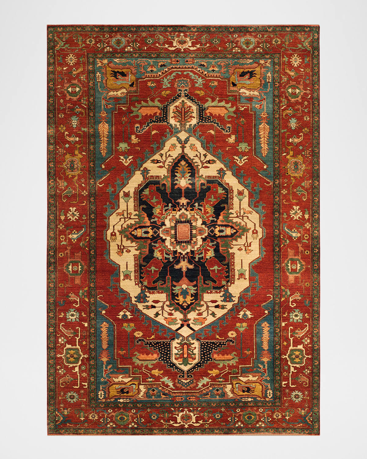 Polo Ralph Lauren Gawsworth Hand Knotted Rug In Regency Red