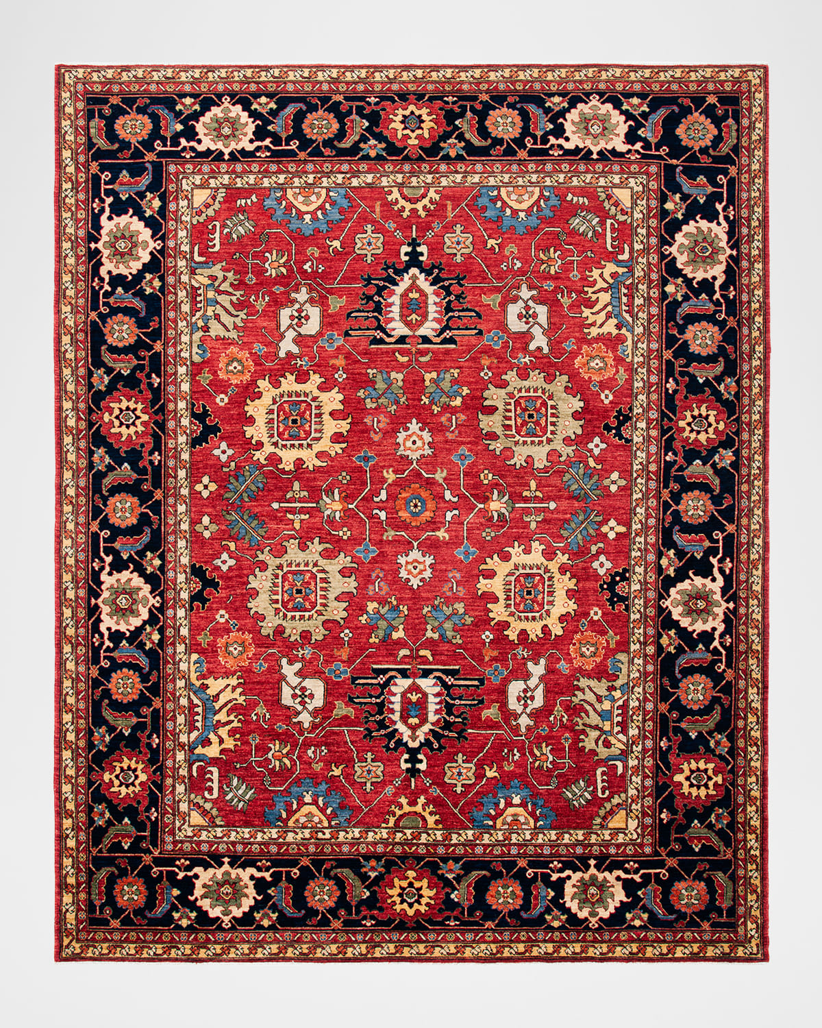 Polo Ralph Lauren Canterbury Hand Knotted Rug In Garnet