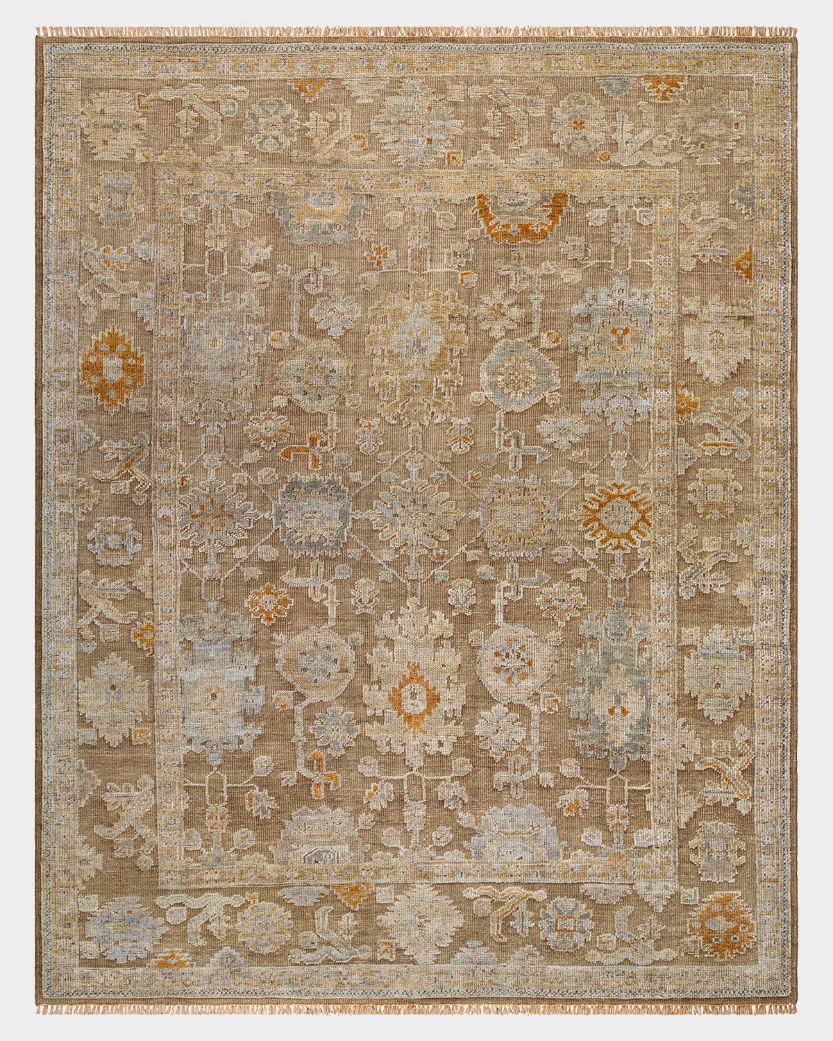 Surya Rugs Sinclair Hand-knotted Rug, 6' X 9' In Brown