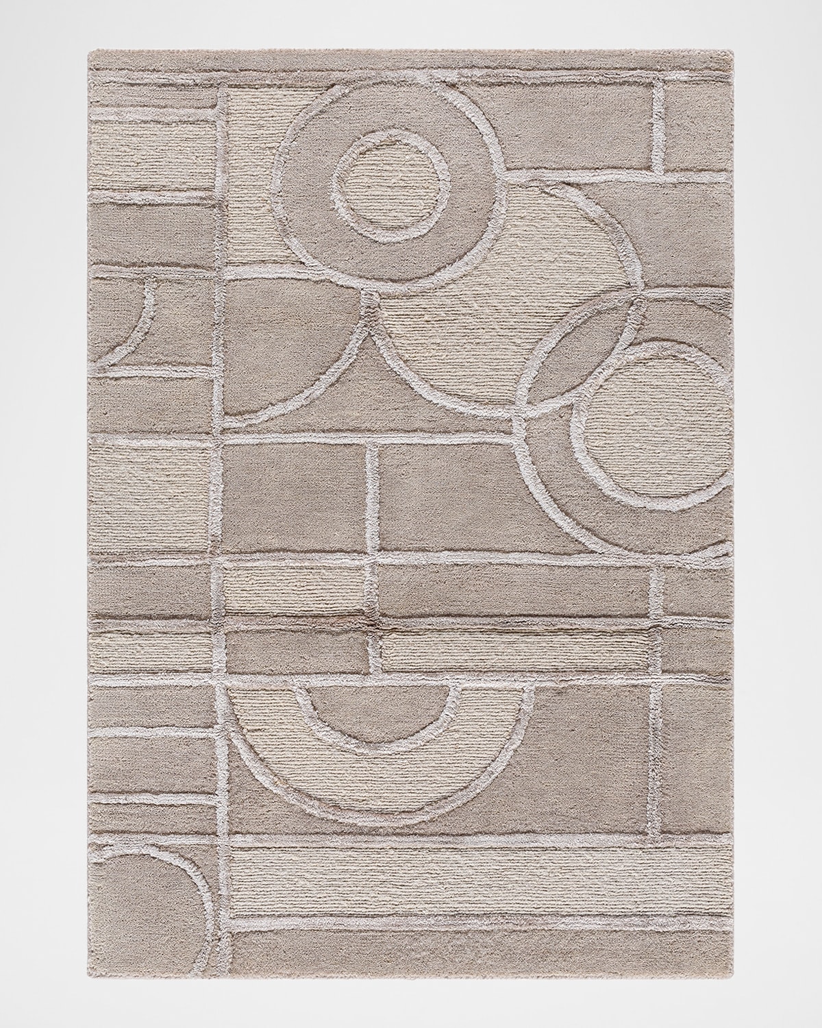 Surya Rugs X Frank Lloyd Wright Foundation Transcendence Hand-knotted Rug, 8' X 10' In Brown