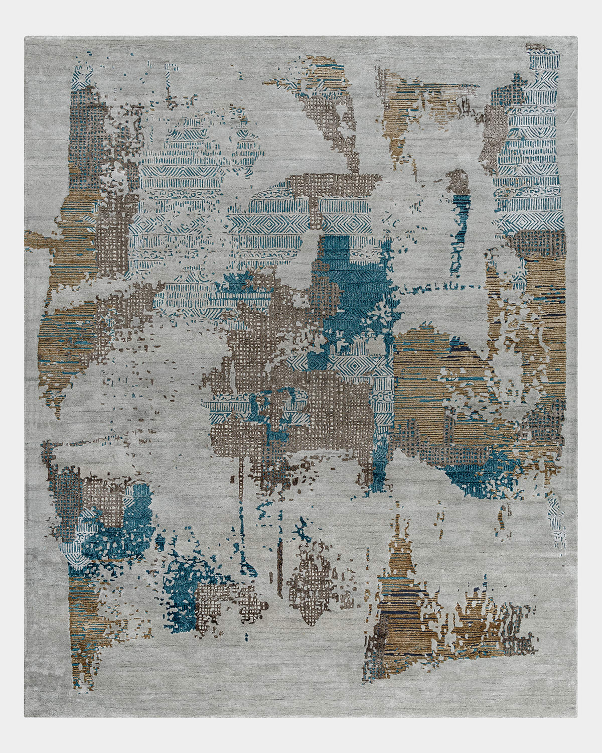 Surya Rugs Opulence Hand-knotted Rug, 5' X 8' In Grey
