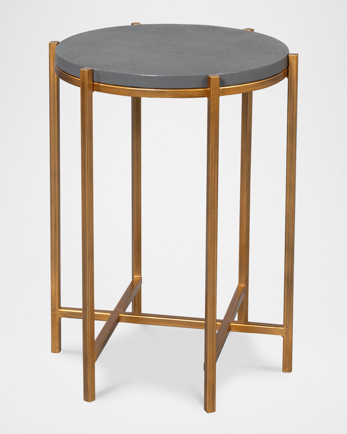 Sarreid Spence Side Table In Quiet Shade