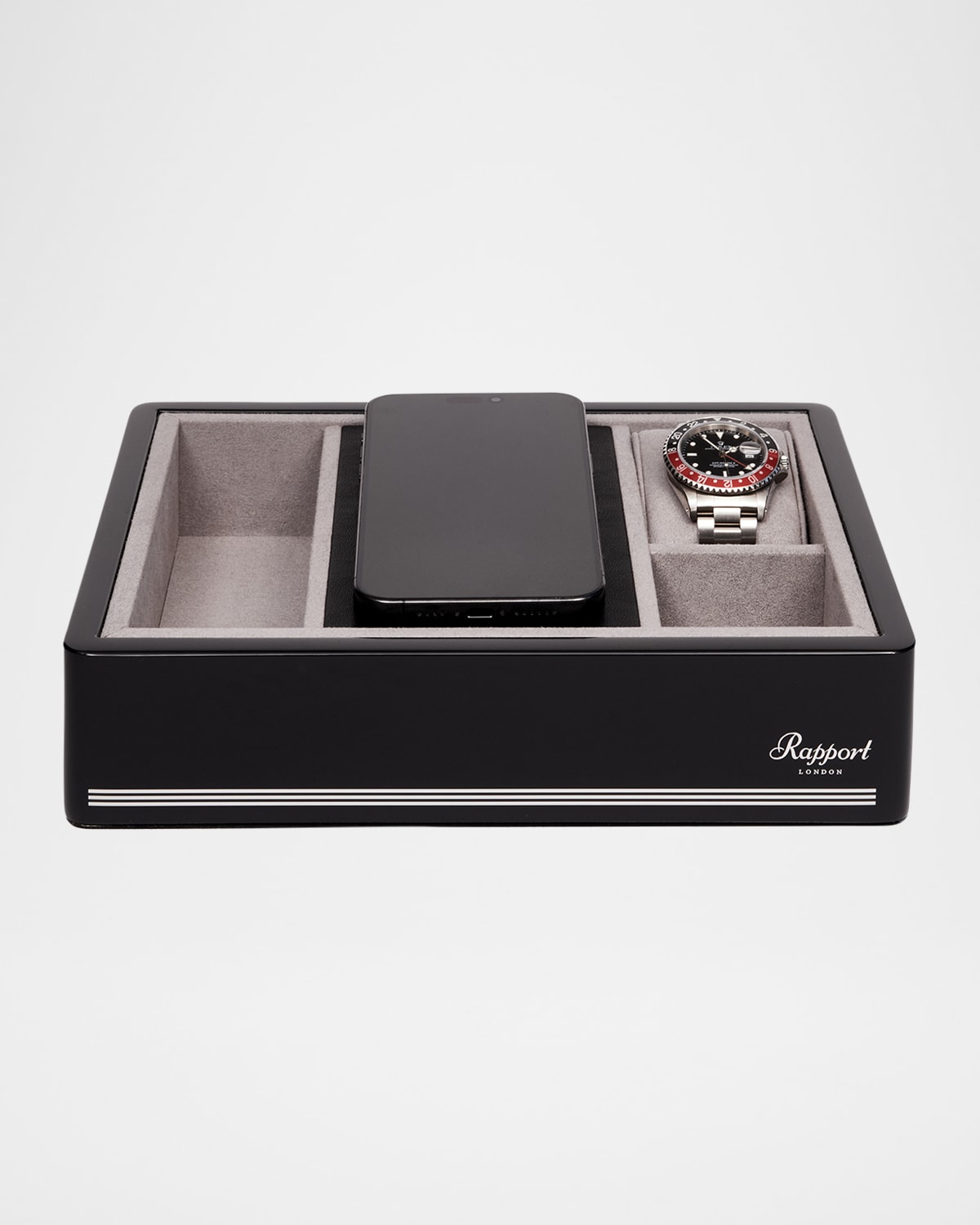 Rapport Formula Wireless Charging Tray In Black