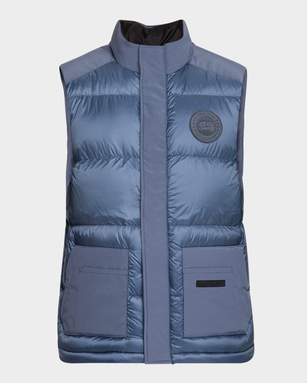 Canada Goose Men's Paradigm Freestyle Quilted Vest In Blue