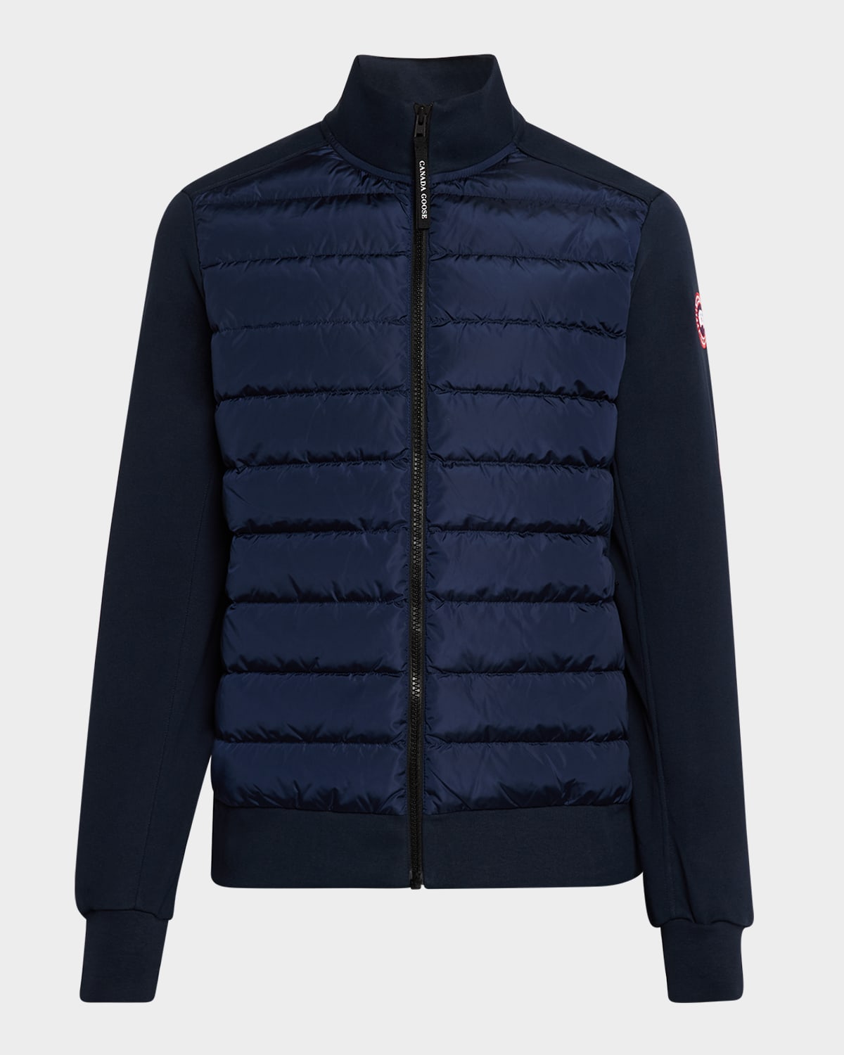 Canada Goose Men's Hybridge Huron Full-zip Down Jacket In Blue