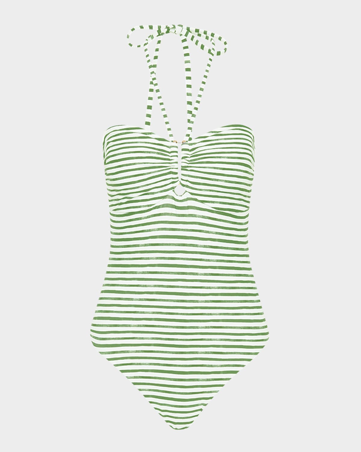 Isla Palm Tube One-Piece Swimsuit