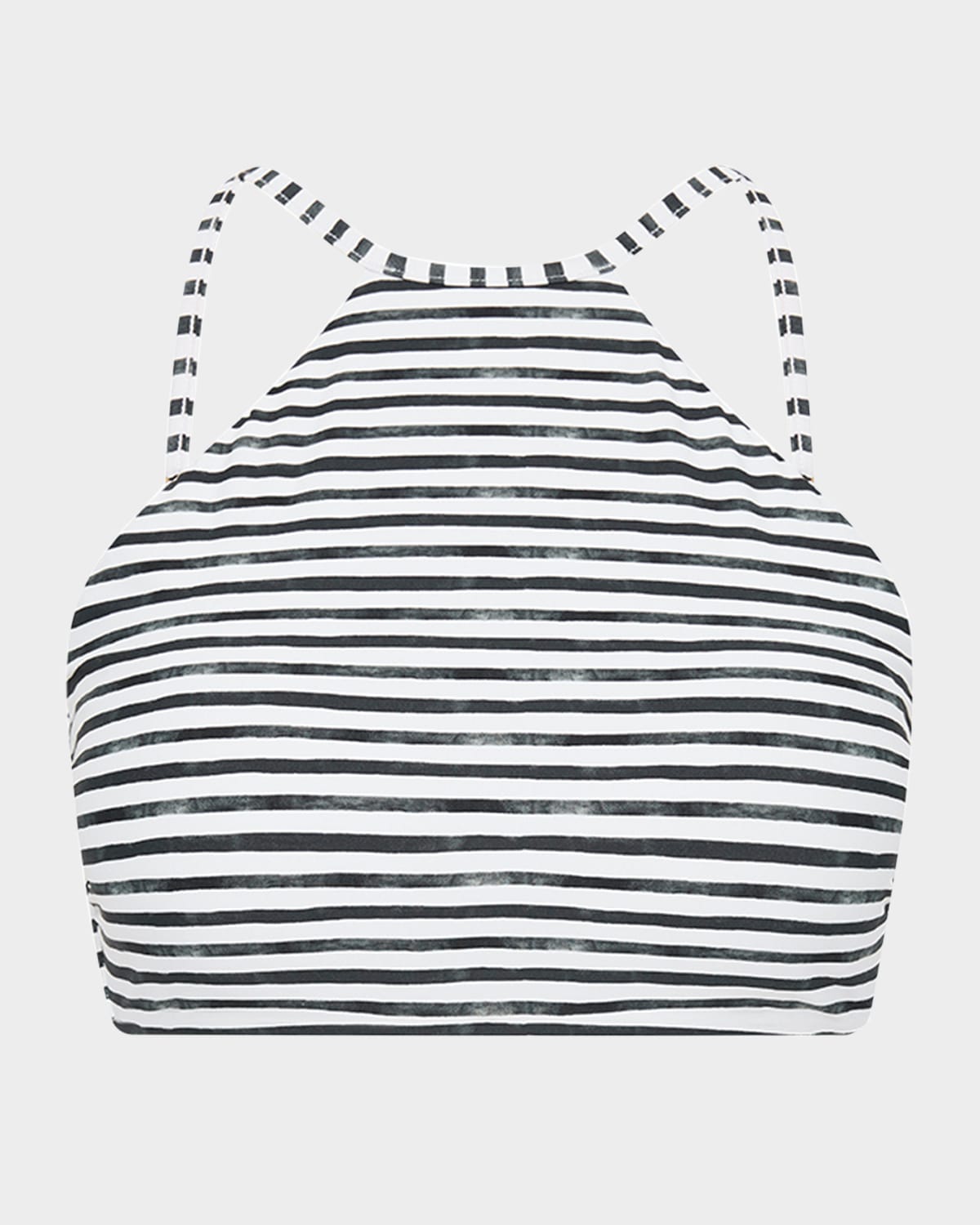 Isla Palm High-Neck Bikini Top