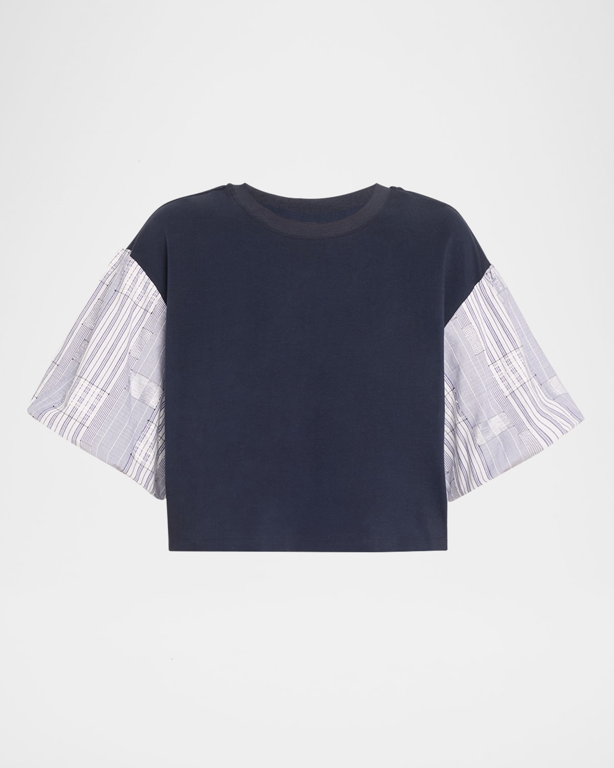 RAMY BROOK TOULA PUFF-SLEEVE COMBO TOP 