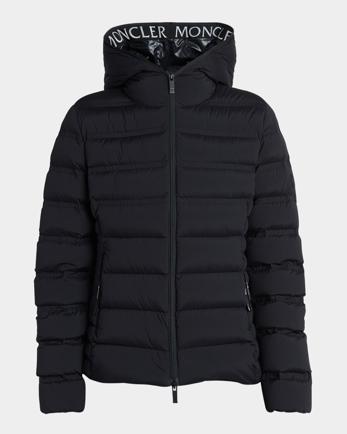 Moncler Alete Down Puffer Jacket In Black