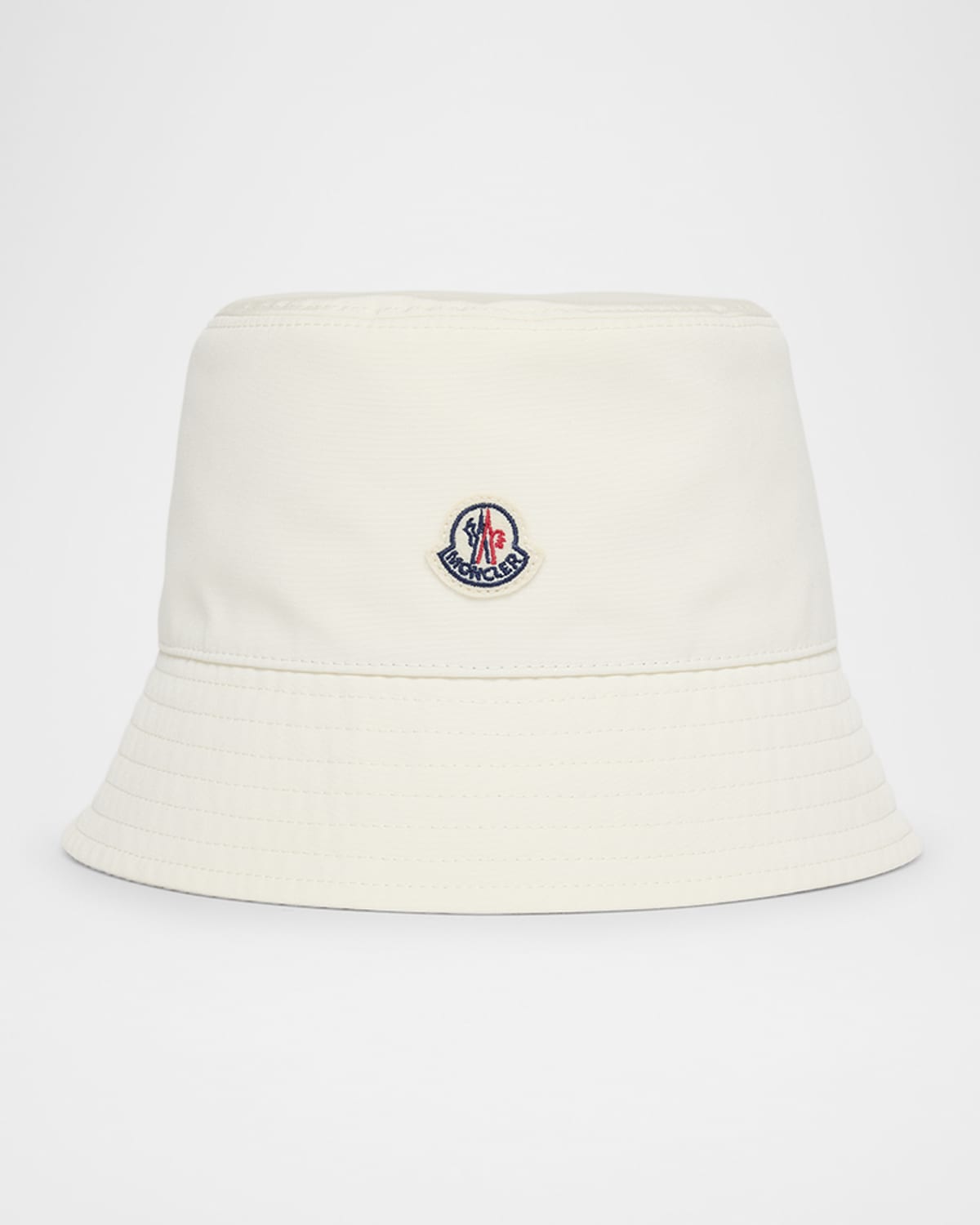 Moncler Reversible Bucket Hat In Cream