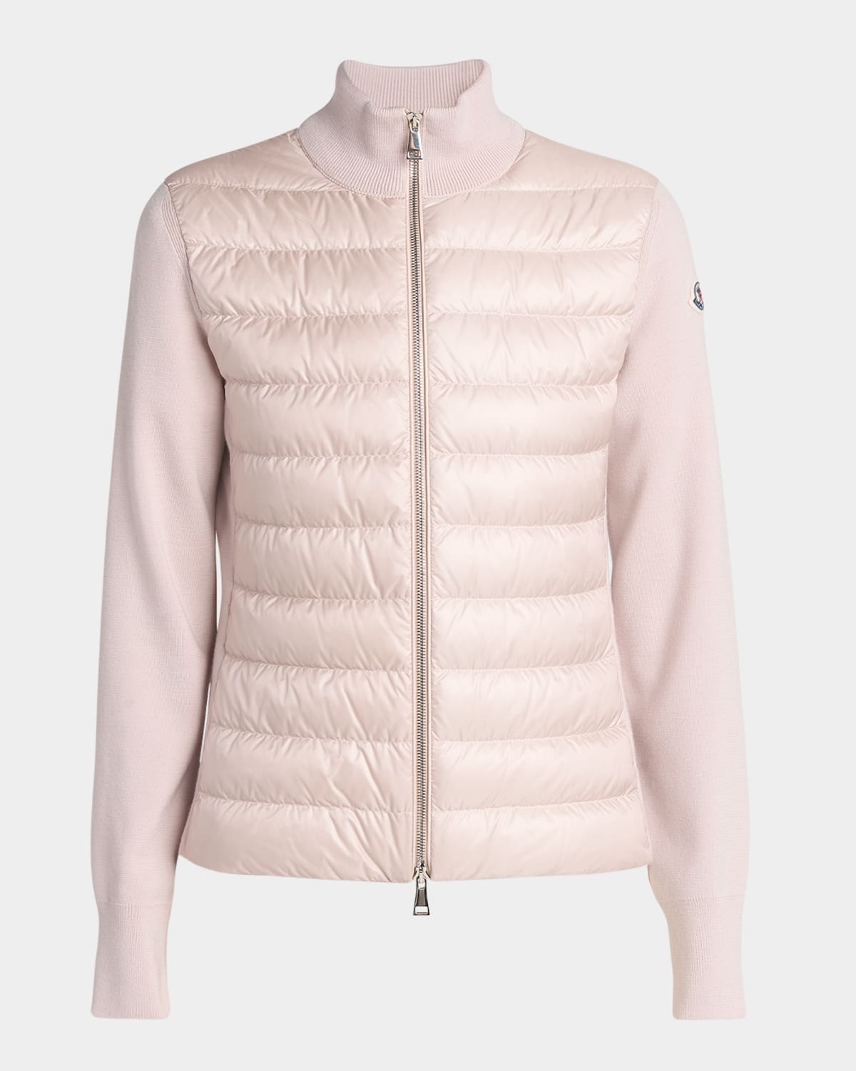 Padded Wool Cardigan