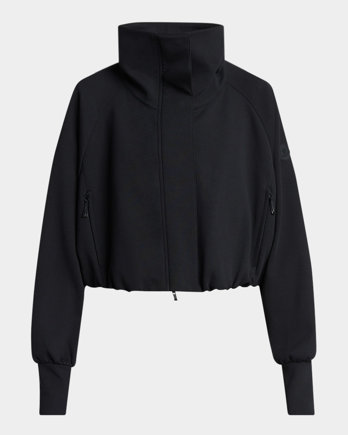 Moncler Lightweight Zip-up Cardigan In Black