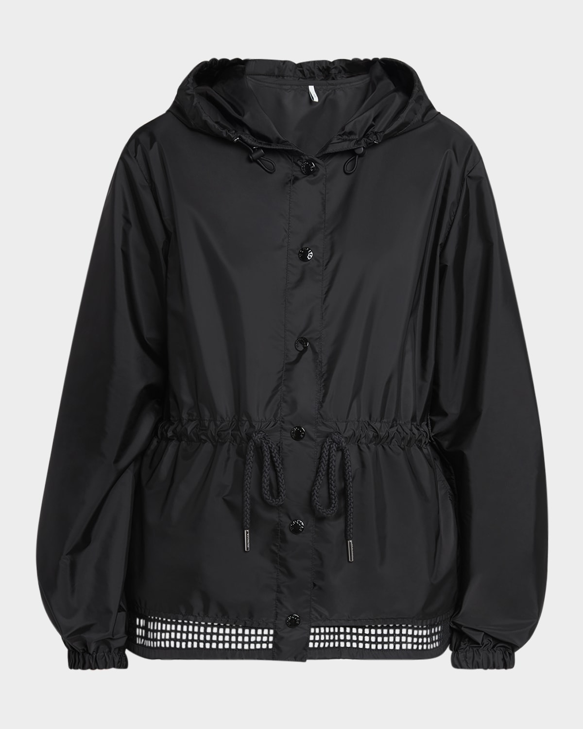Wete Parka Jacket with Gathered Waist