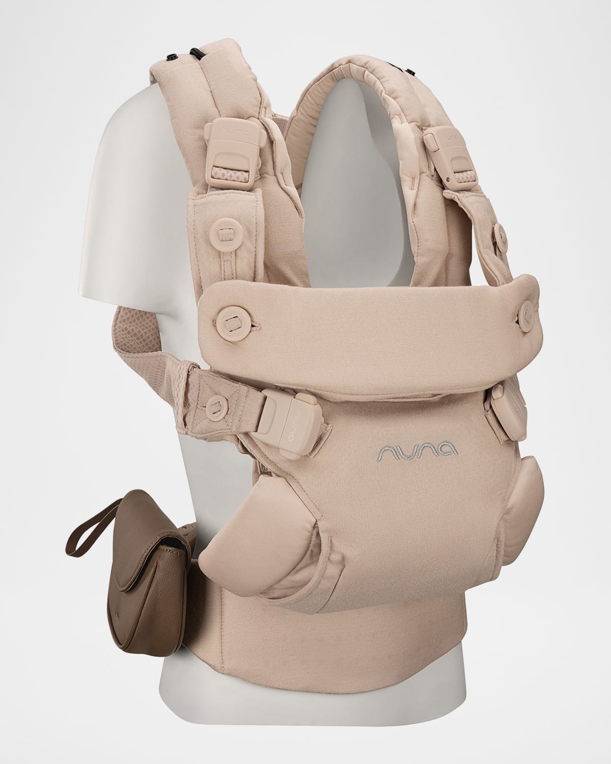Nuna Cudl Luxe Baby Carrier In White