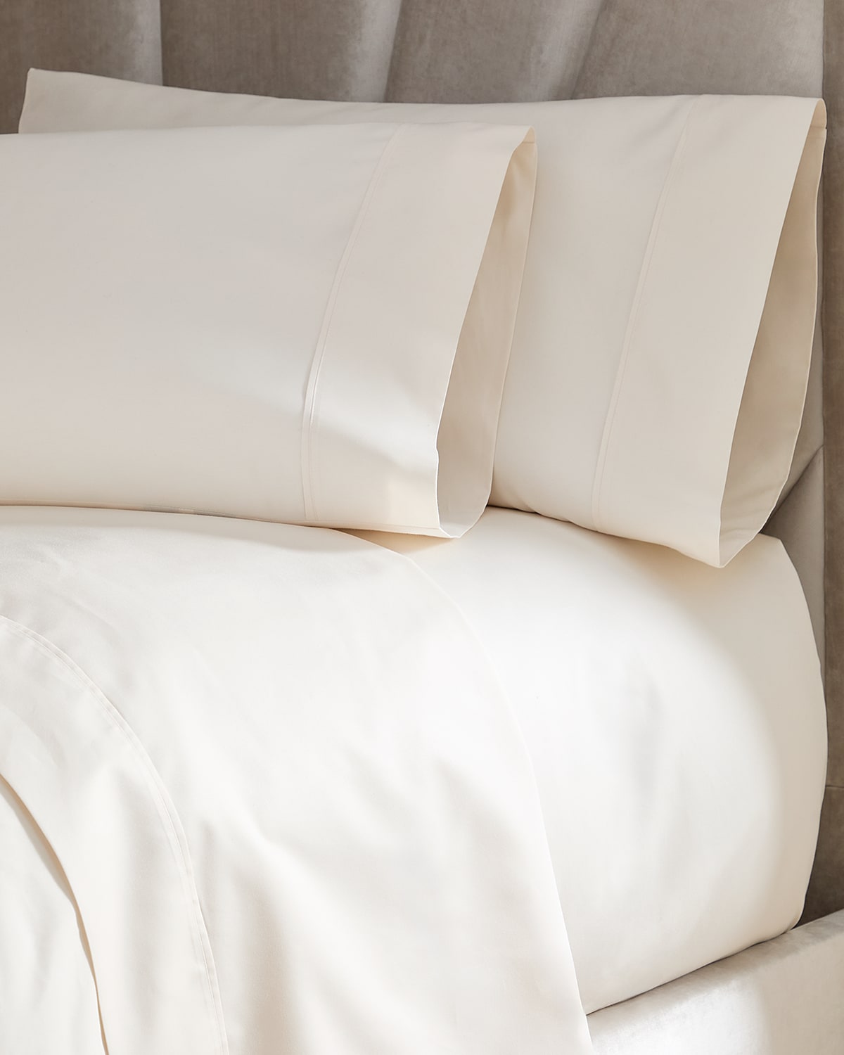 Donna Karan Home Luxe Egyptian 4-piece 700 Thread Count Queen Sheet Set In Gold Dust