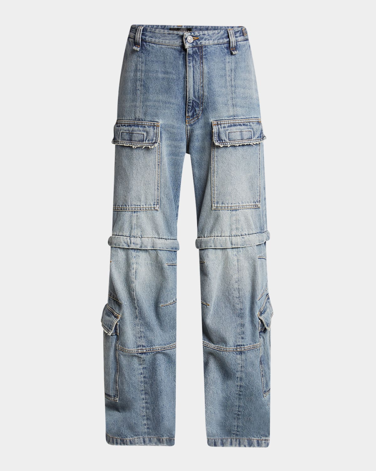 Flared Cargo Pants