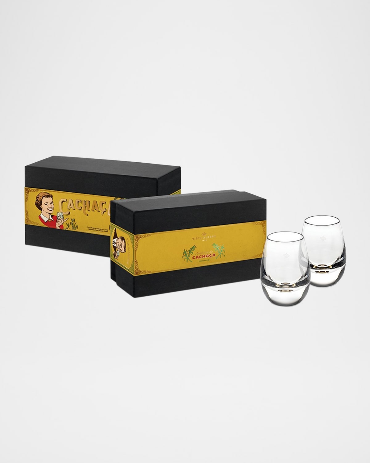 VISTA ALEGRE CACHAA GLASSES, SET OF 2 
