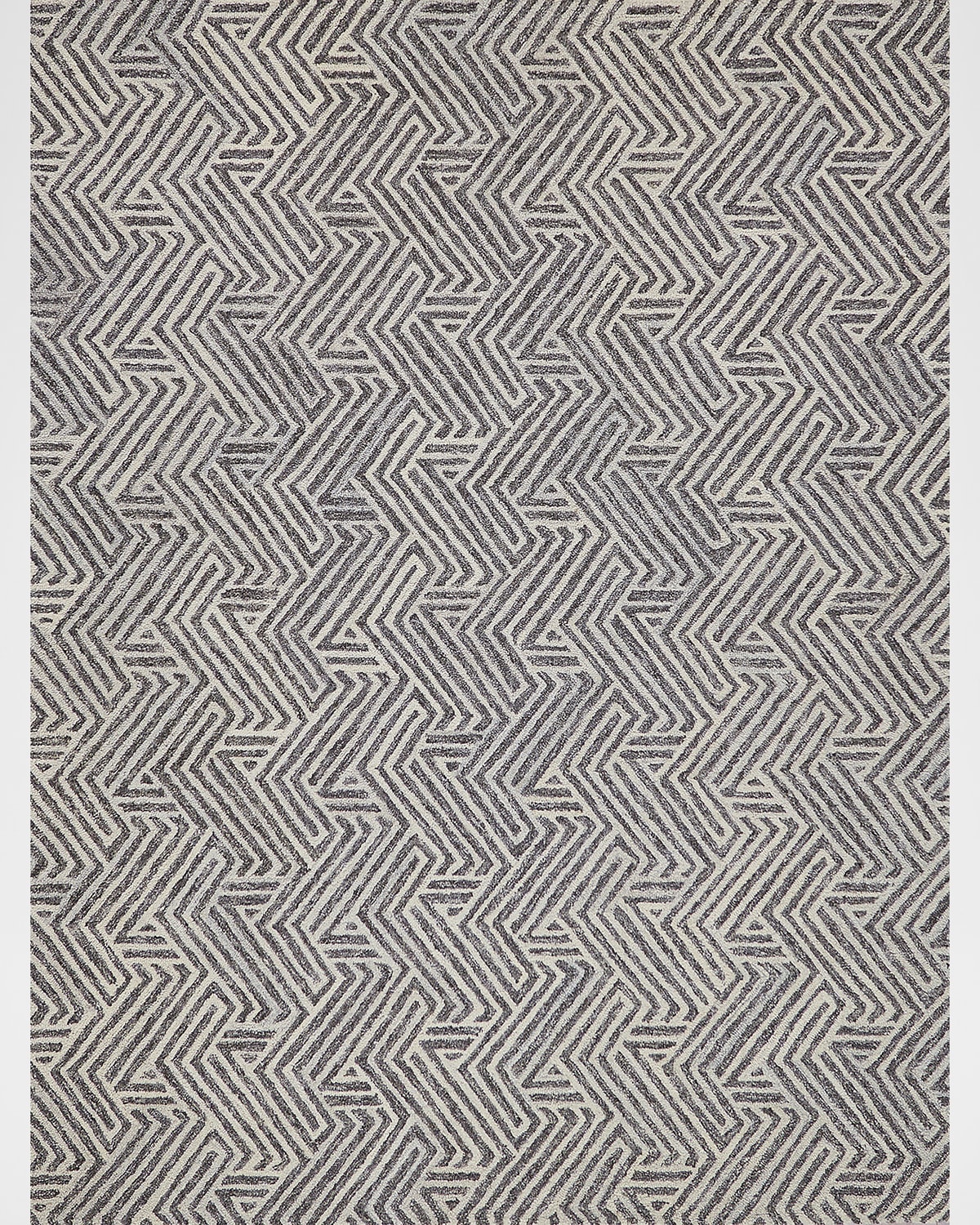 Exquisite Rugs Naturals Hand Tufted Rug In Gray/ivory