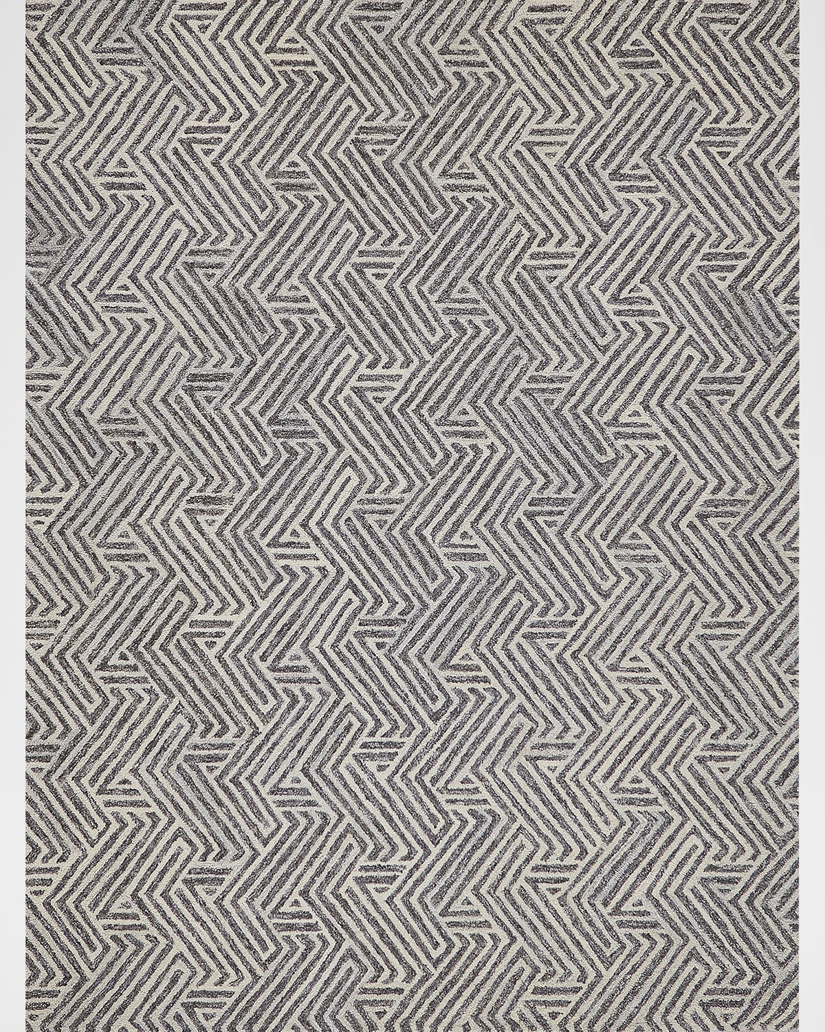 Exquisite Rugs Naturals Hand Tufted Rug In Gray/ivory