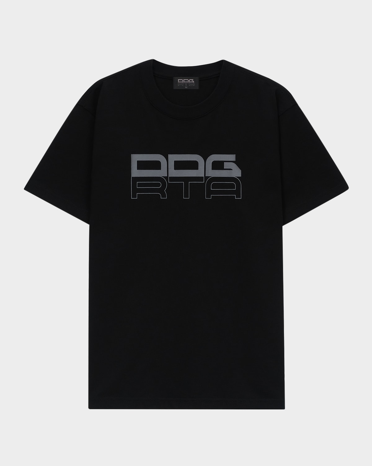 Rta X Ddg Men's Liam Graphic T-shirt In Black Barbwire