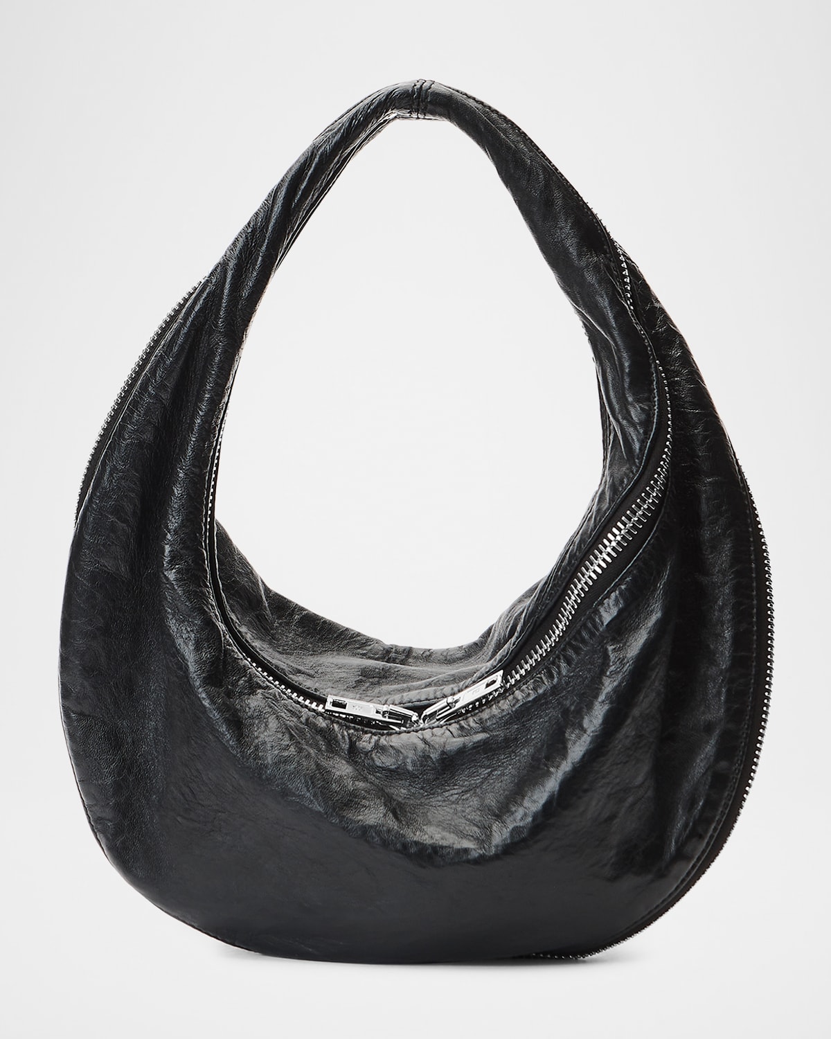 Twyst Zip Leather Top-Handle Bag