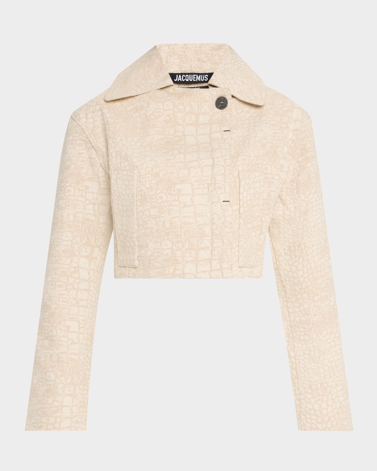 The Marino De-Nîmes Crop Denim Jacket