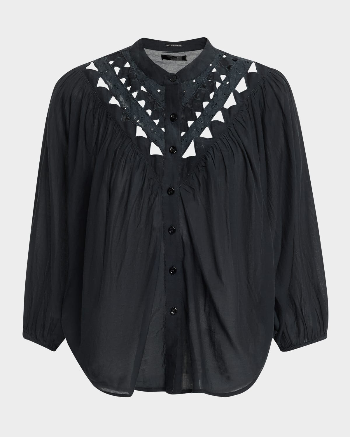 Mother The V Yoke Shirt Trifecta Sweater In Trifecta