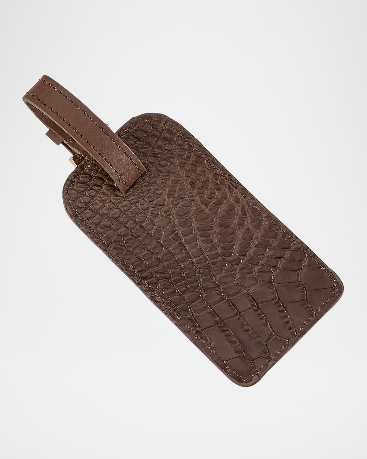 Men's Genuine Alligator Luggage Tag