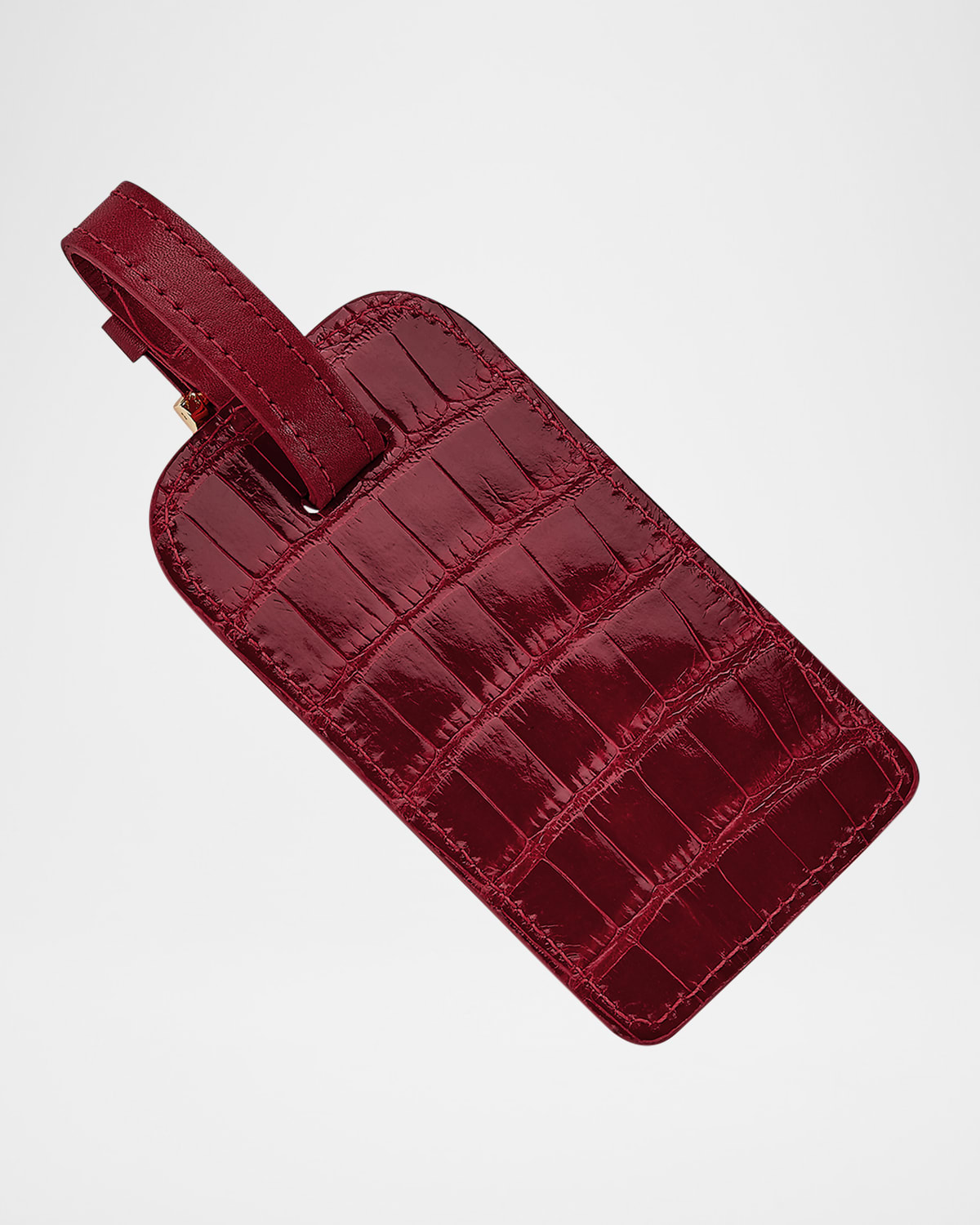 Men's Genuine Alligator Luggage Tag