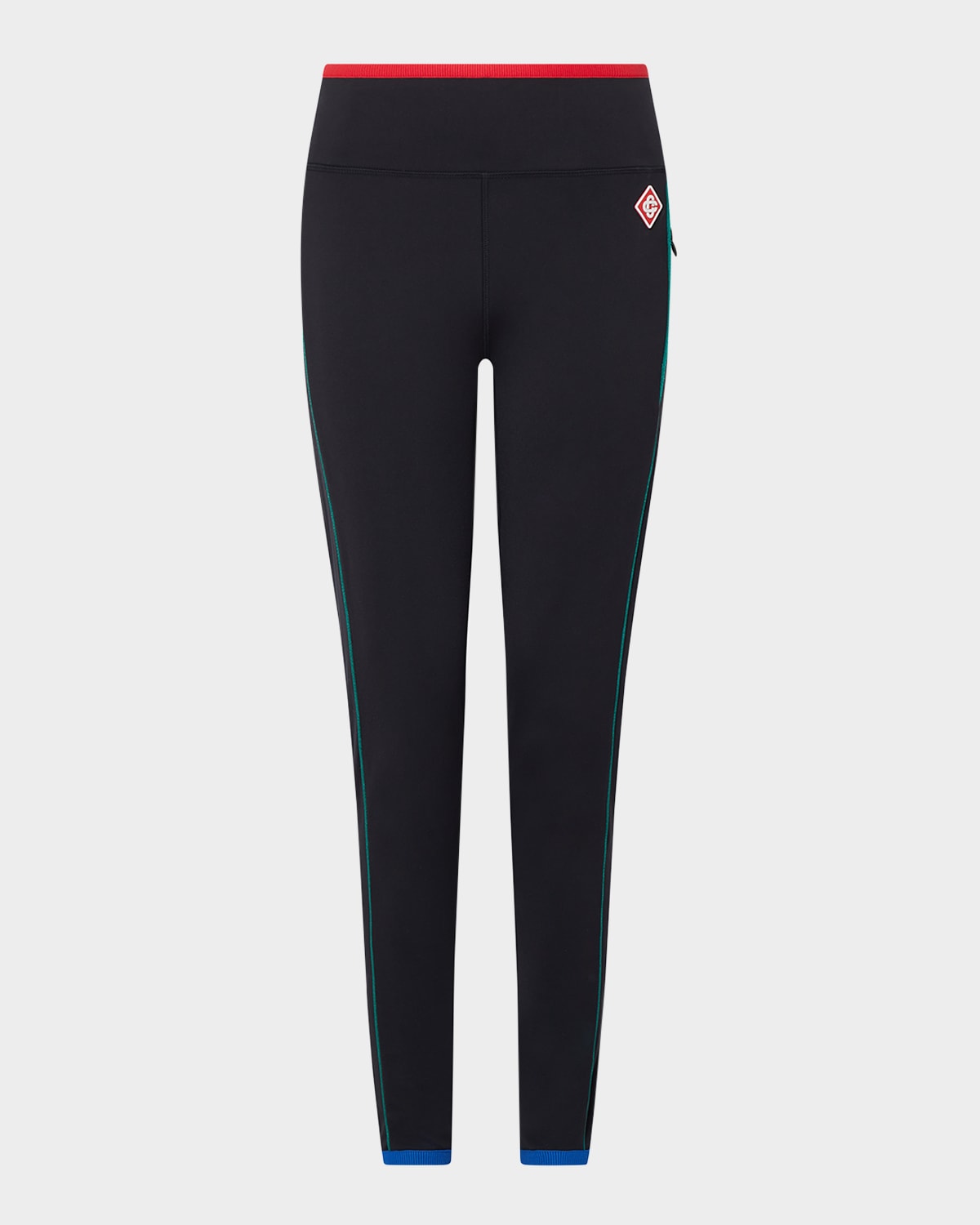 CASABLANCA SIDE-STRIPE ACTIVEWEAR LEGGINGS 