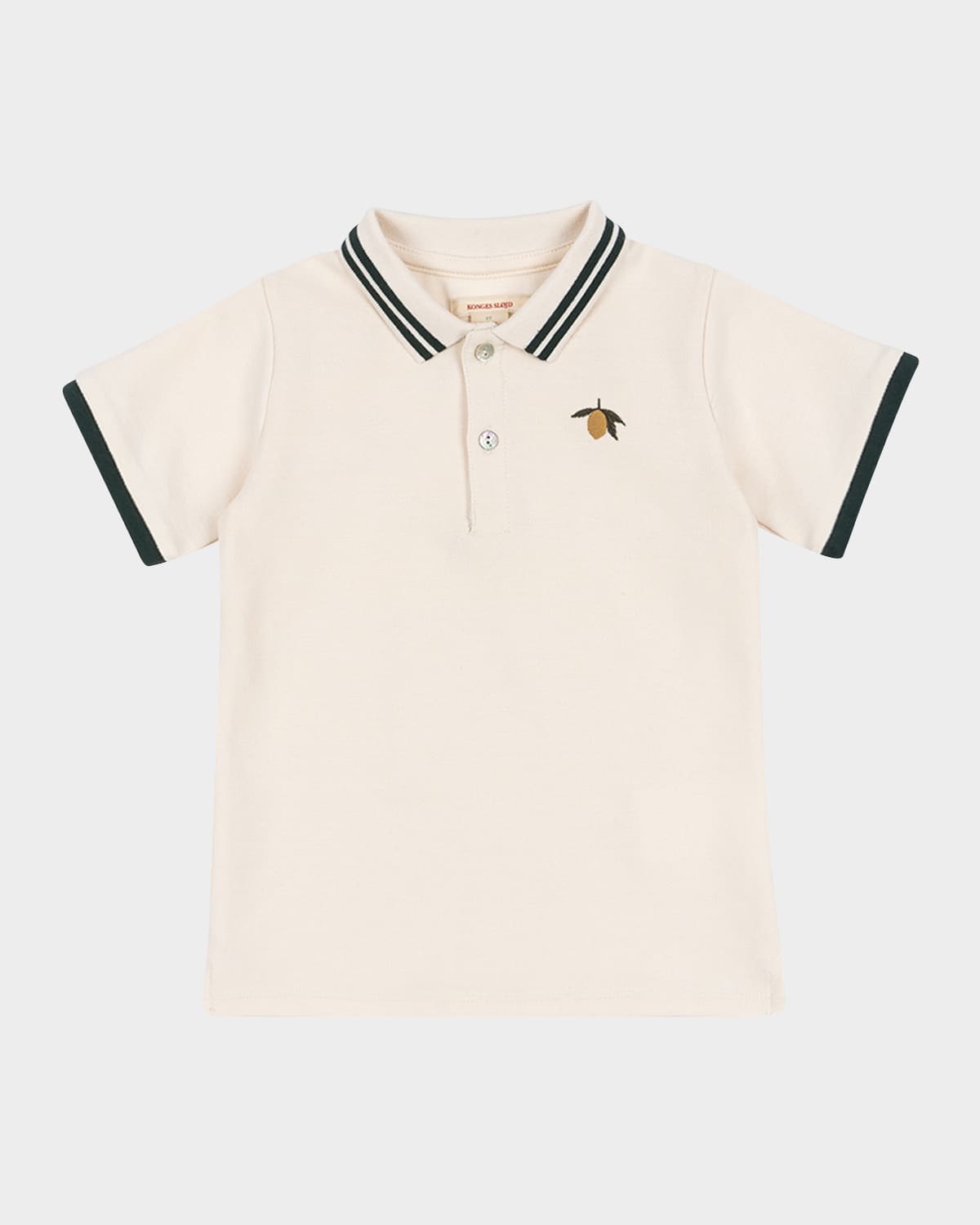 KONGES SLOJD BOY'S FLORIAN EMBROIDERED POLO SHIRT 