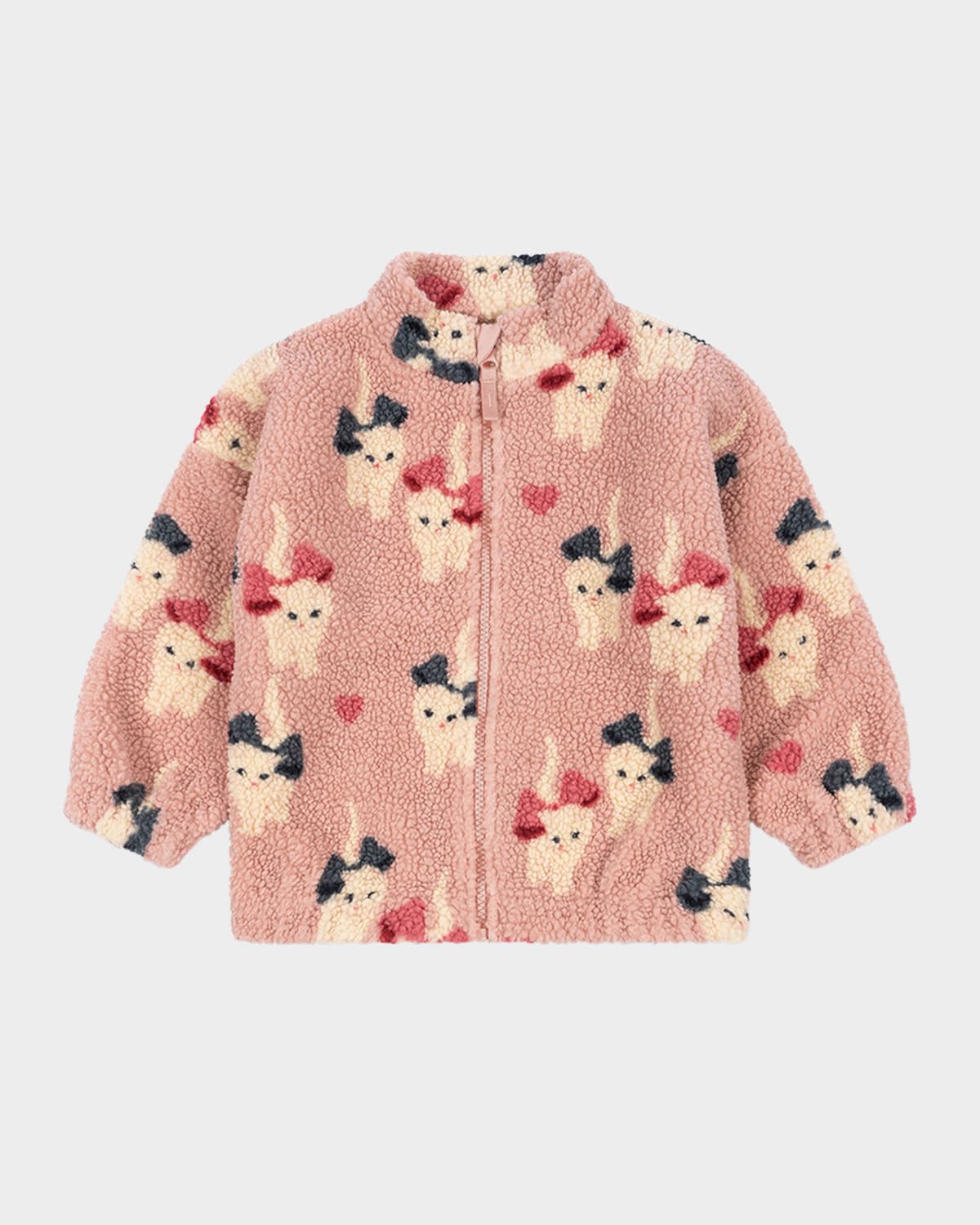 KONGES SLOJD GIRL'S CAT TEDDY JACKET 