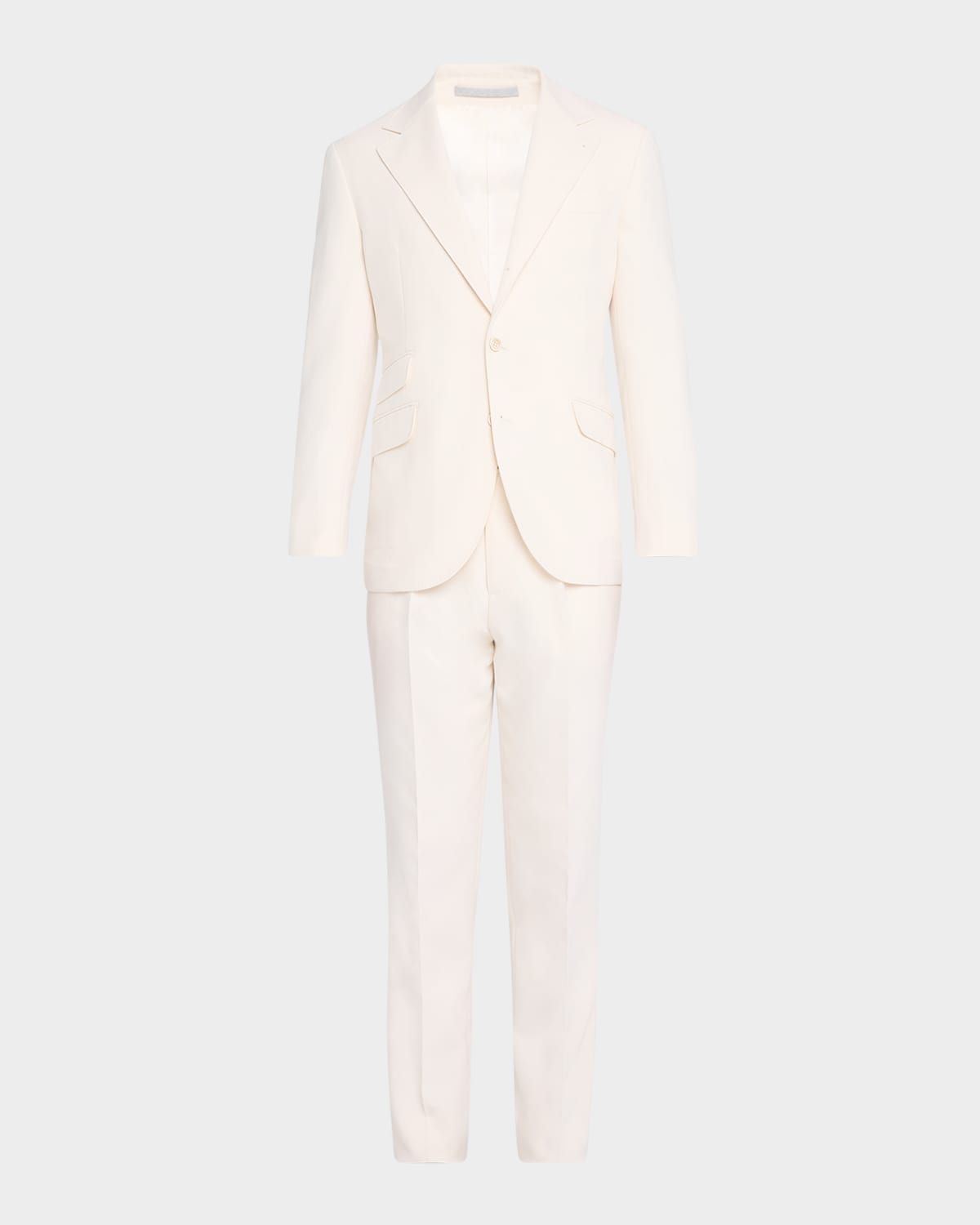 Men's Cotton Gabardine Suit