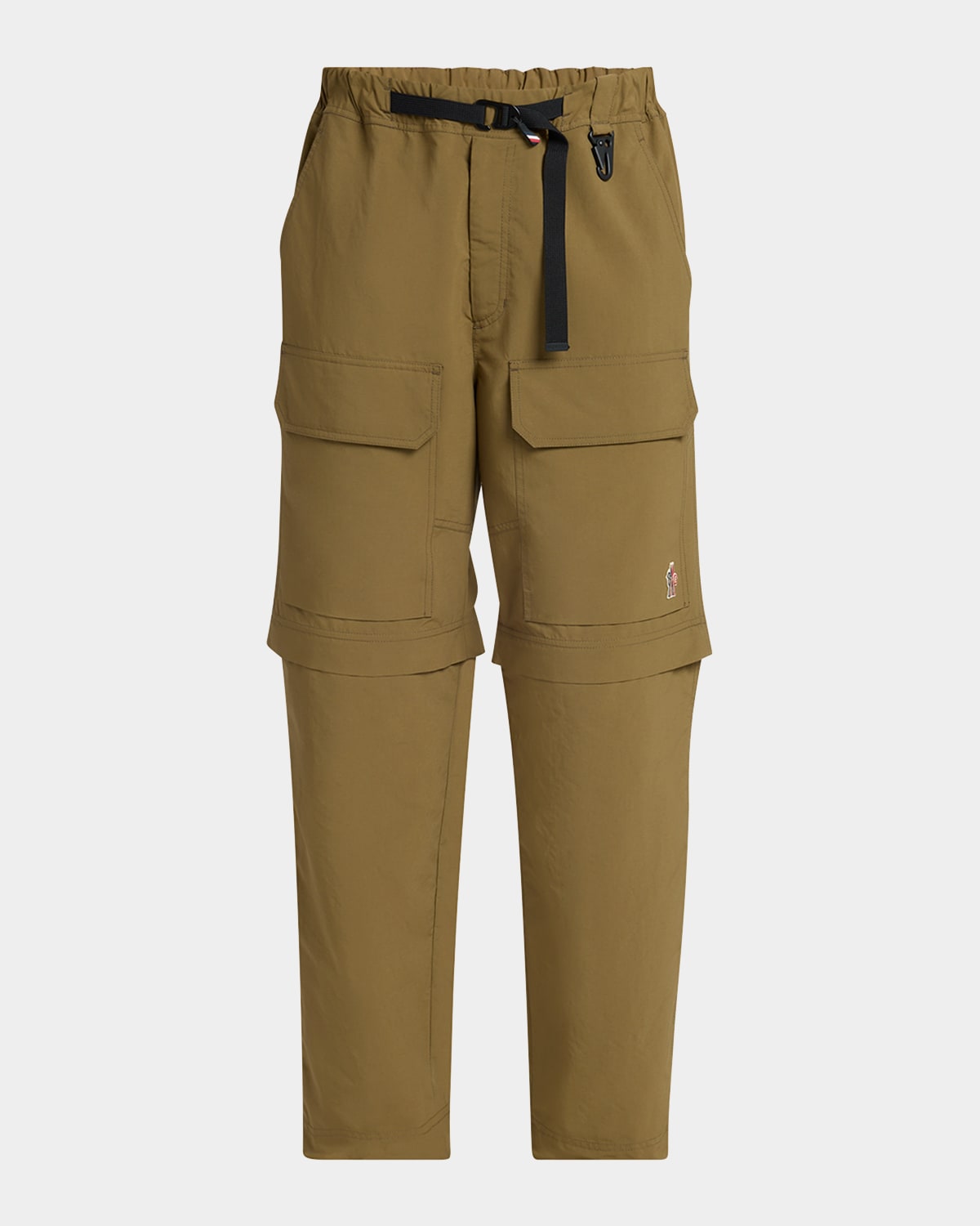 Moncler Grenoble Men's Convertible Belted Trousers