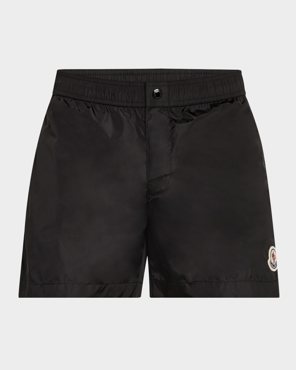 Men's Side-Stripe Nylon Swim Shorts
