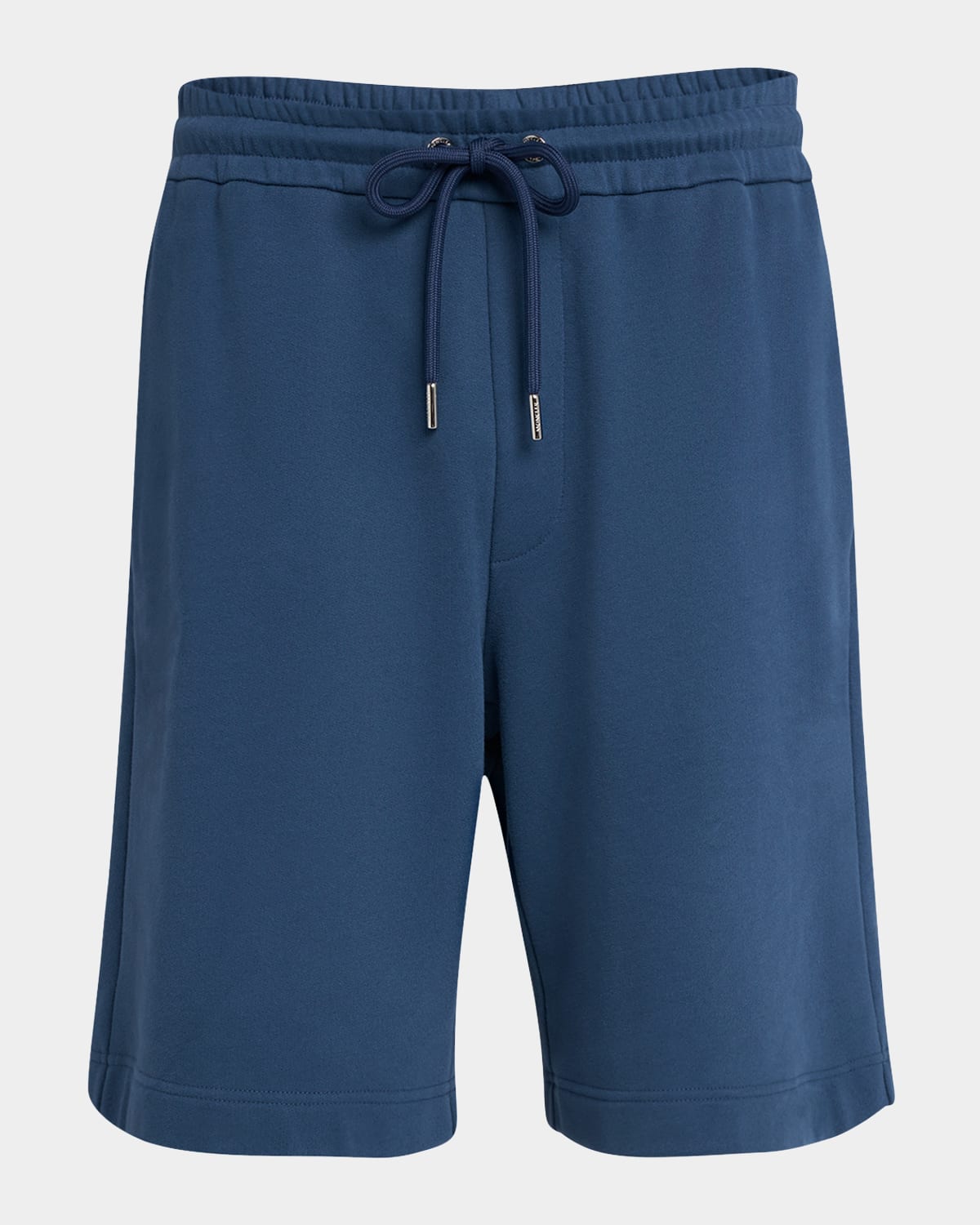 Moncler Men's Fleece Drawstring Shorts In Light Blue