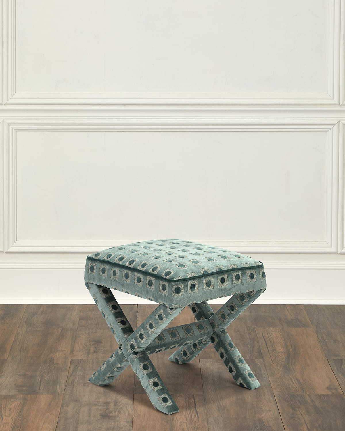 Massoud Thea Ottoman In Blue