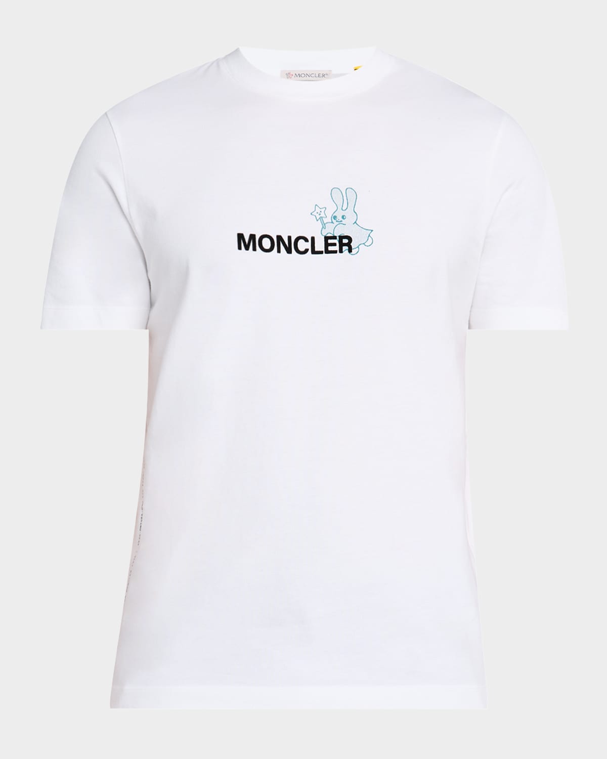 Moncler Genius Cartoon Logo T-shirt In White
