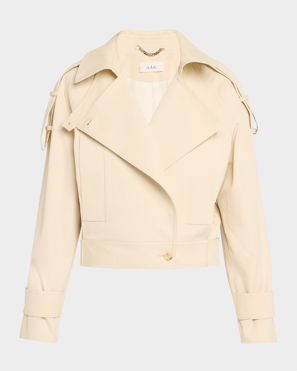 Miles Oversized Stretch Cotton Jacket