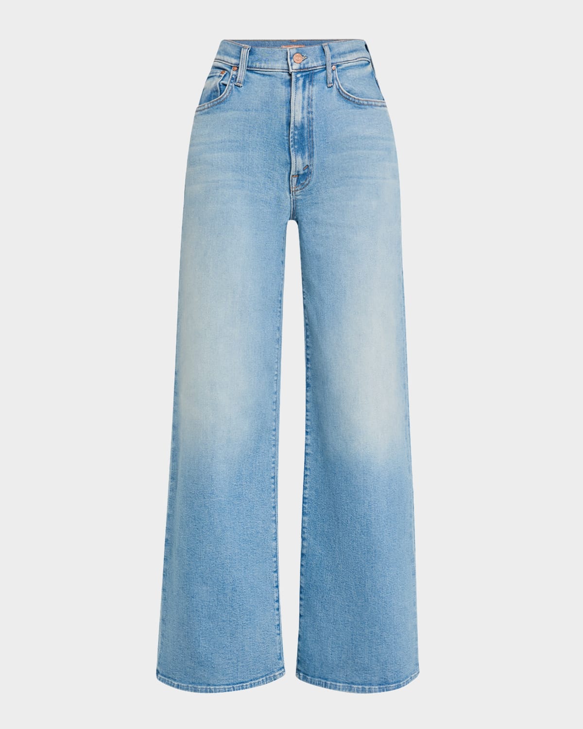 MOTHER THE DITCHER ROLLER ZIP SNEAK FLARED JEANS 
