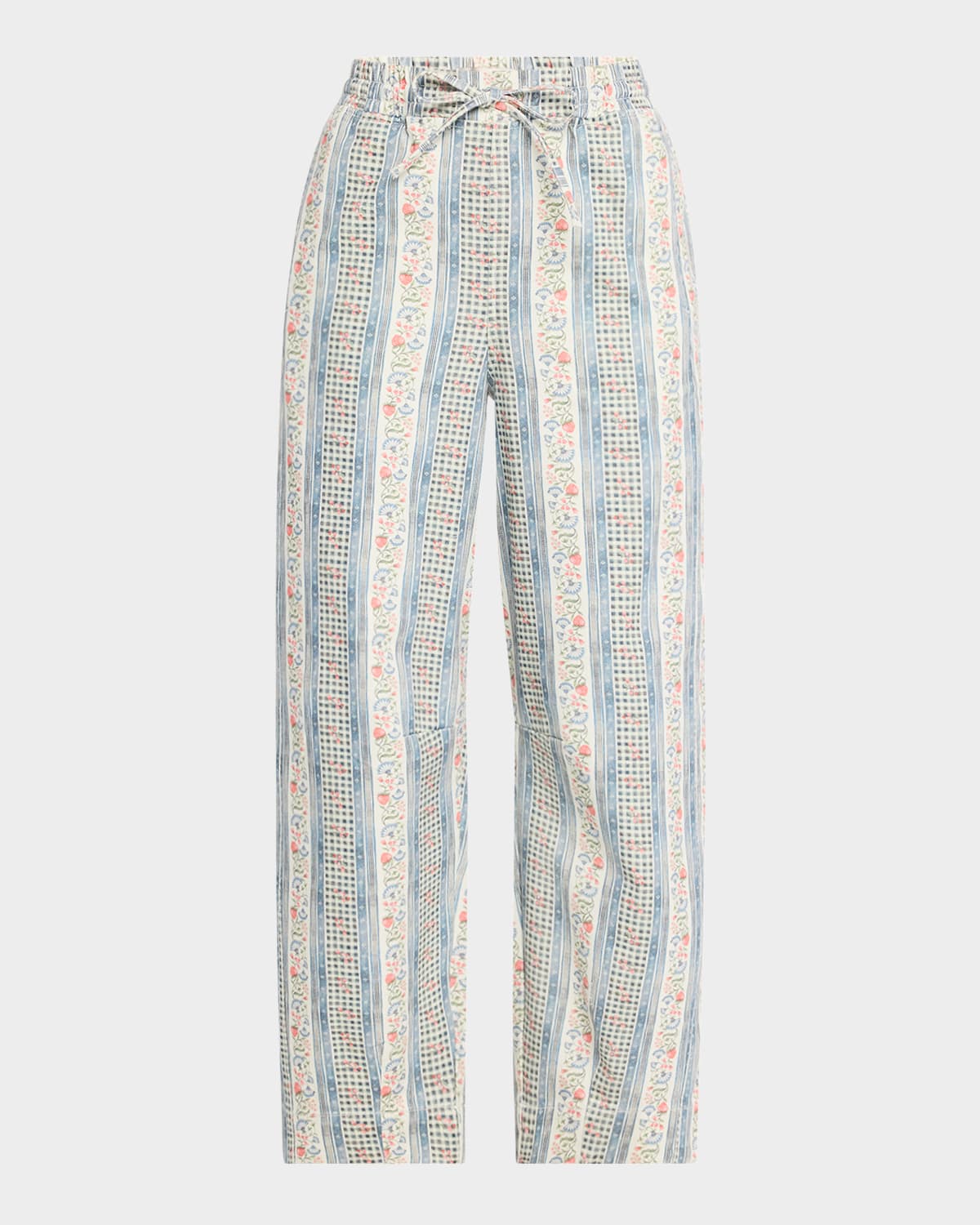 DAMSON MADDER FELIX WALLPAPER FLORAL TWILL JEANS 