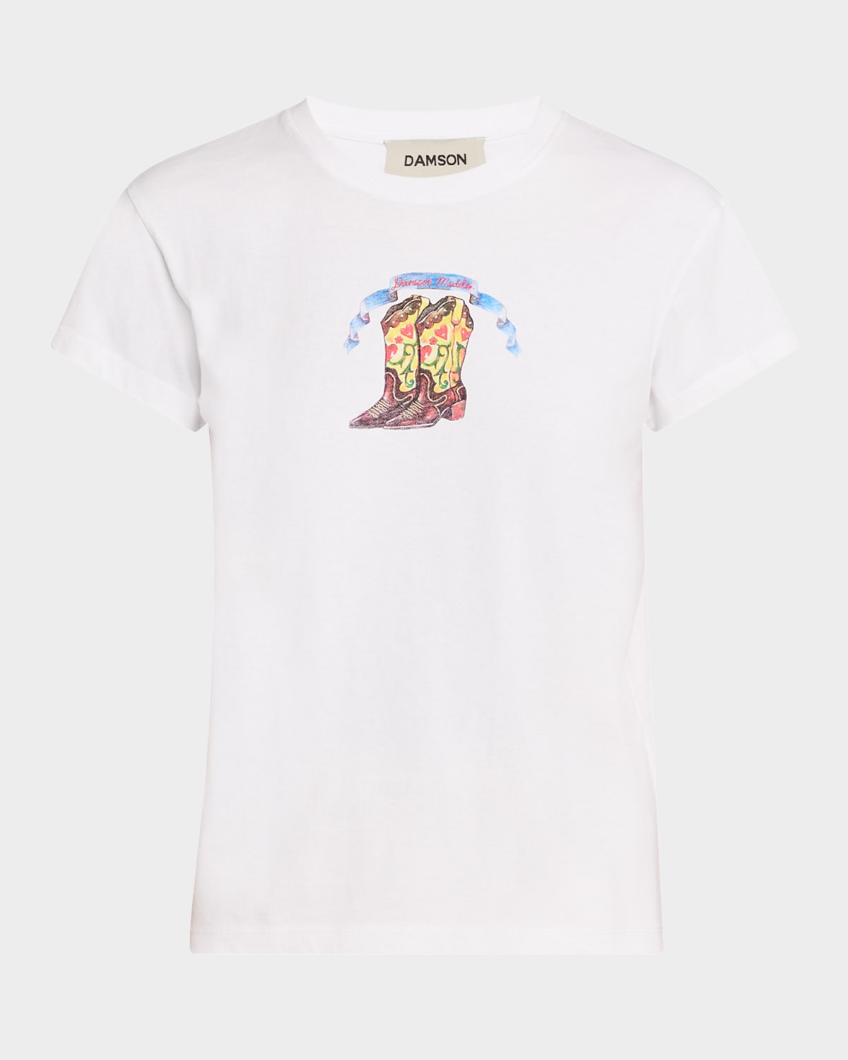 DAMSON MADDER SHRUNKEN COWBOY TEE 