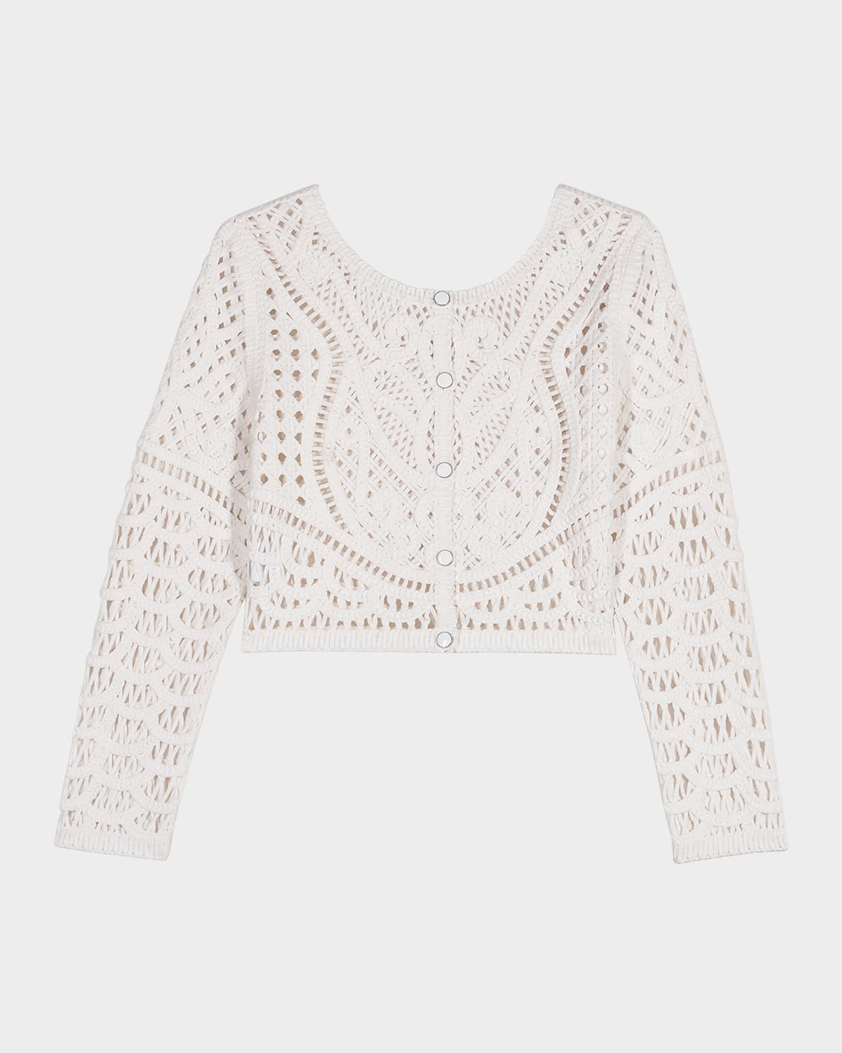 Ba&sh Marc Cardigan In White