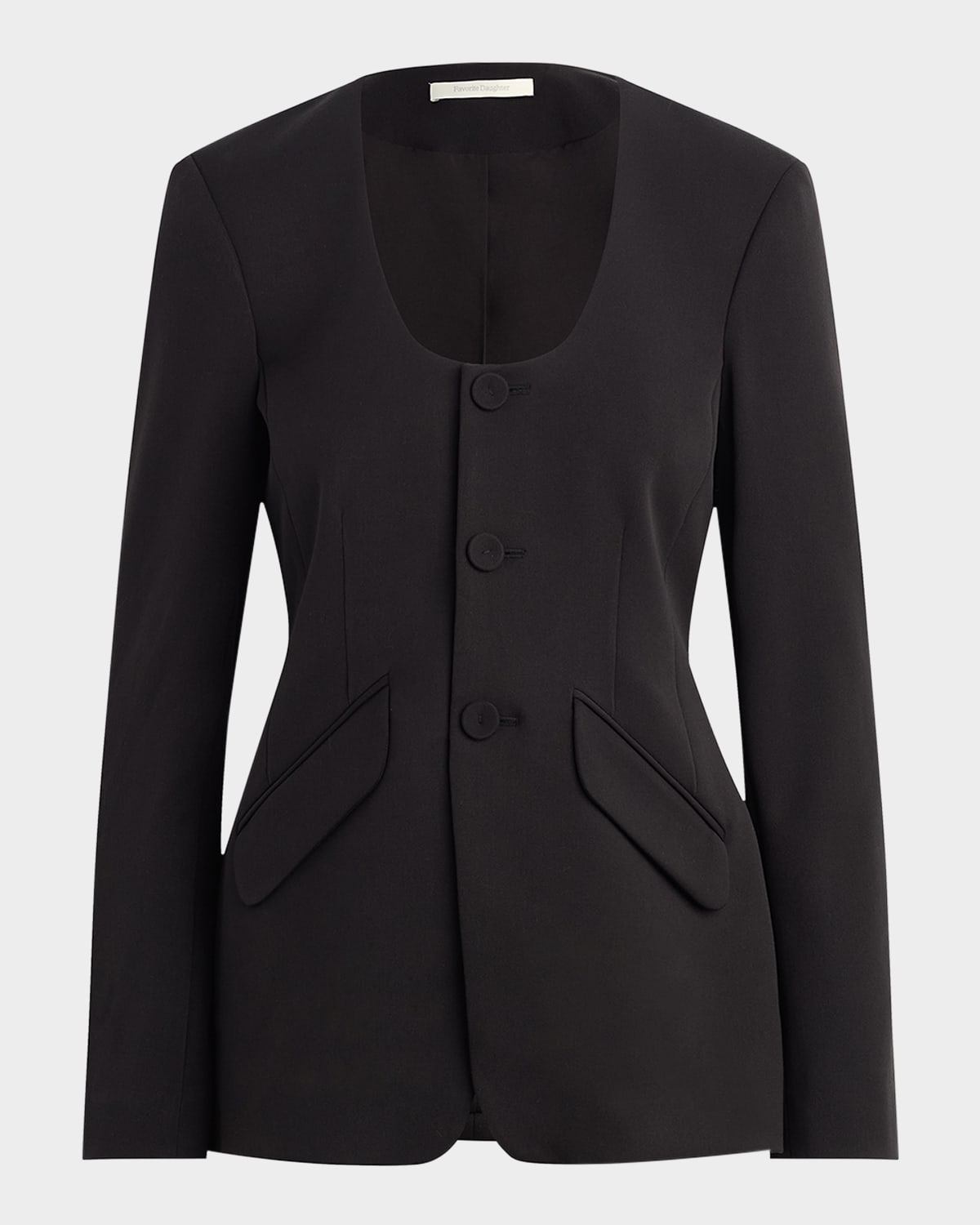 FAVORITE DAUGHTER THE DIANA SINGLE-BREASTED BLAZER 