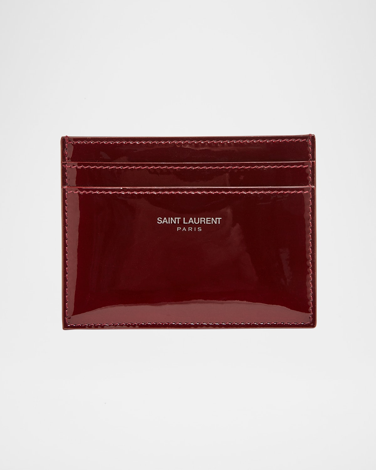 Men's Patent Leather Card Holder
