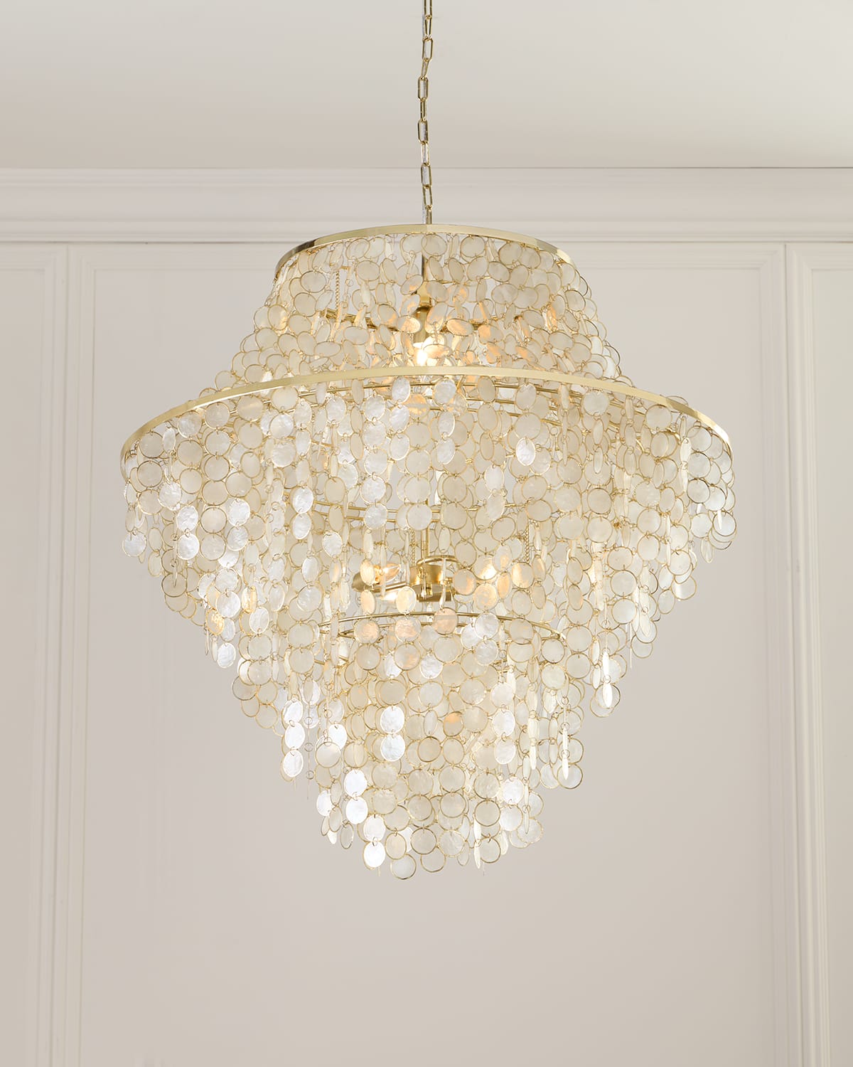 Neiman Marcus Alexandra 36" 4-light Medium Chandelier