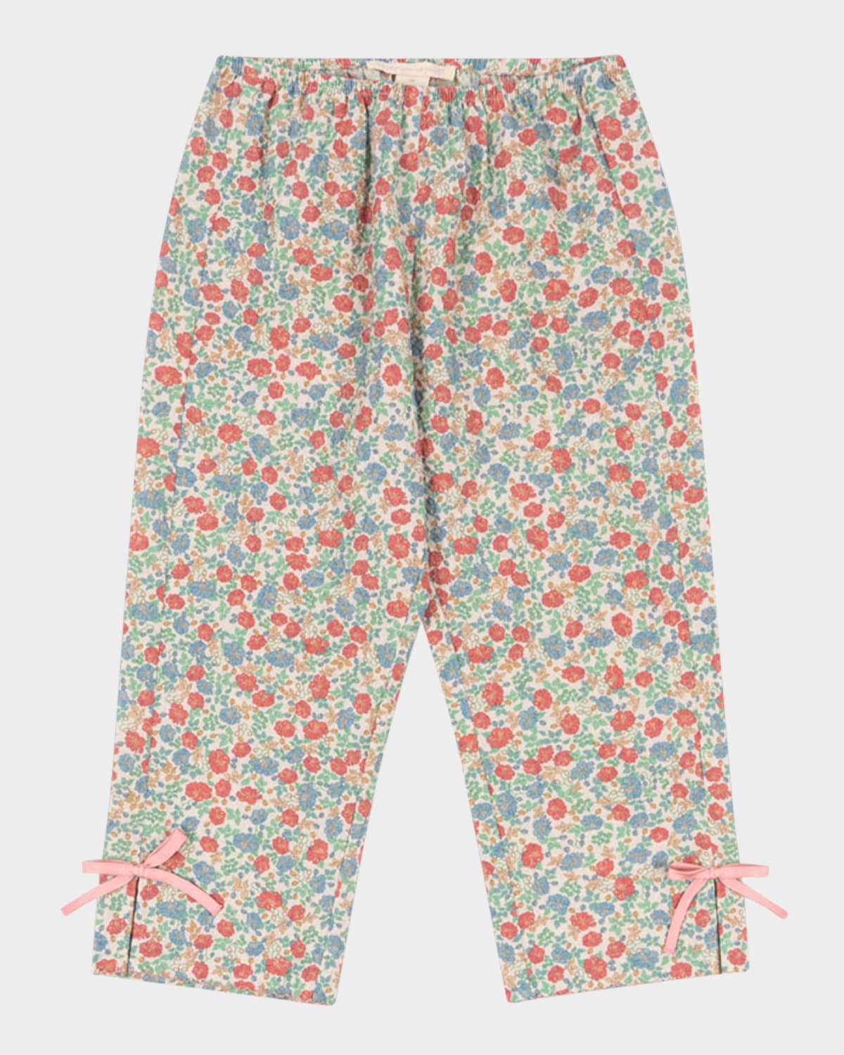 KONGES SLOJD GIRL'S ELIN FLORAL-PRINT PANTS 