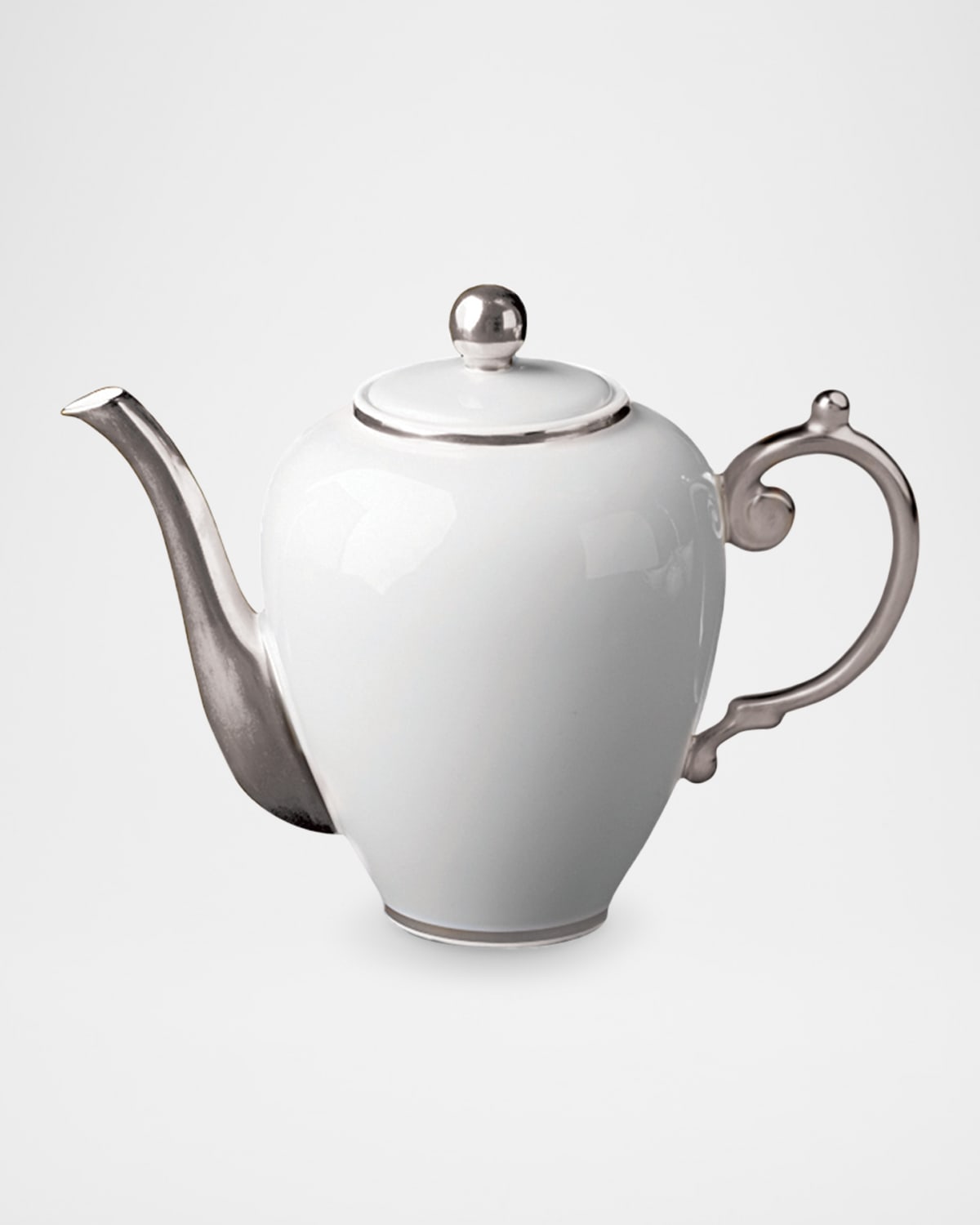 L'objet Aegean Platinum Coffee Pot, 50 Oz. In Platinum