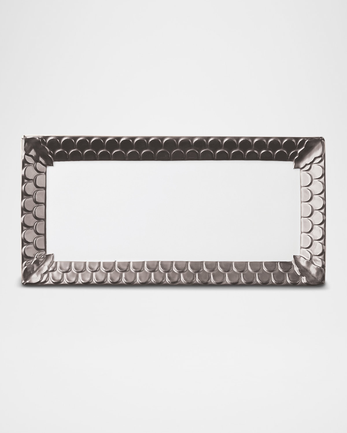 L'objet Aegean Platinum Rectangular Platter, 15.5" In Platinum