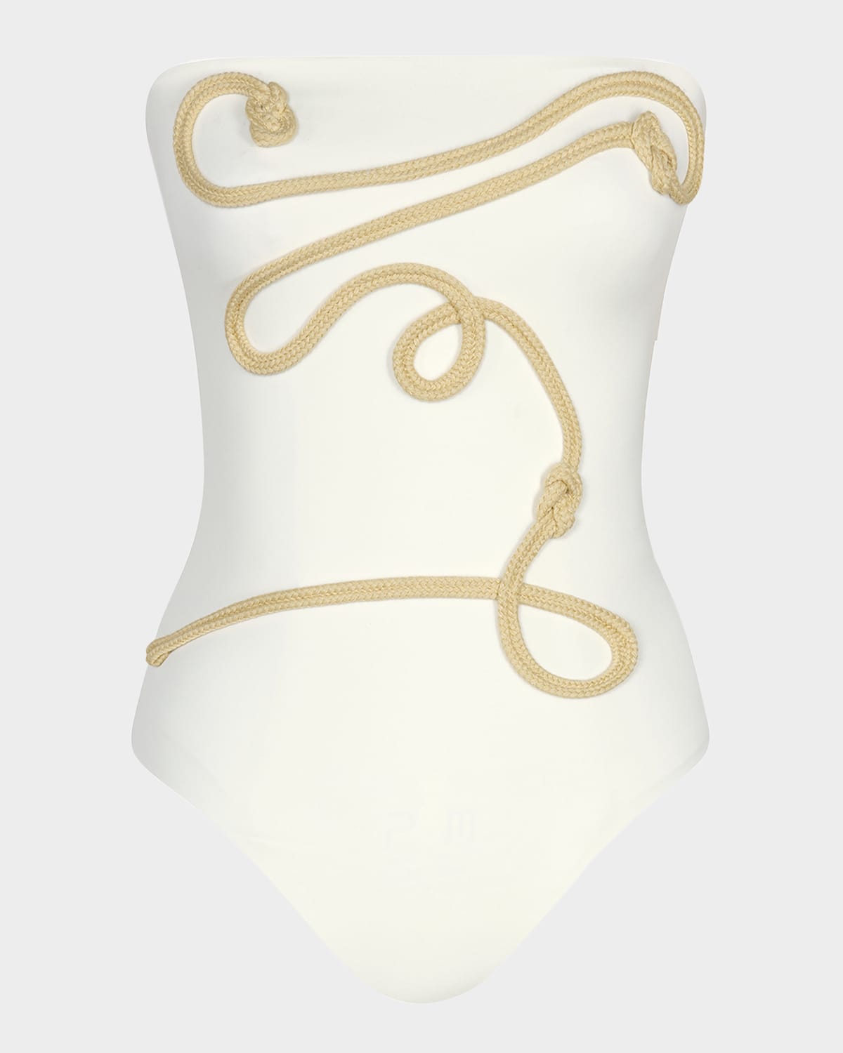 Palmy Texture One-Piece Swimsuit